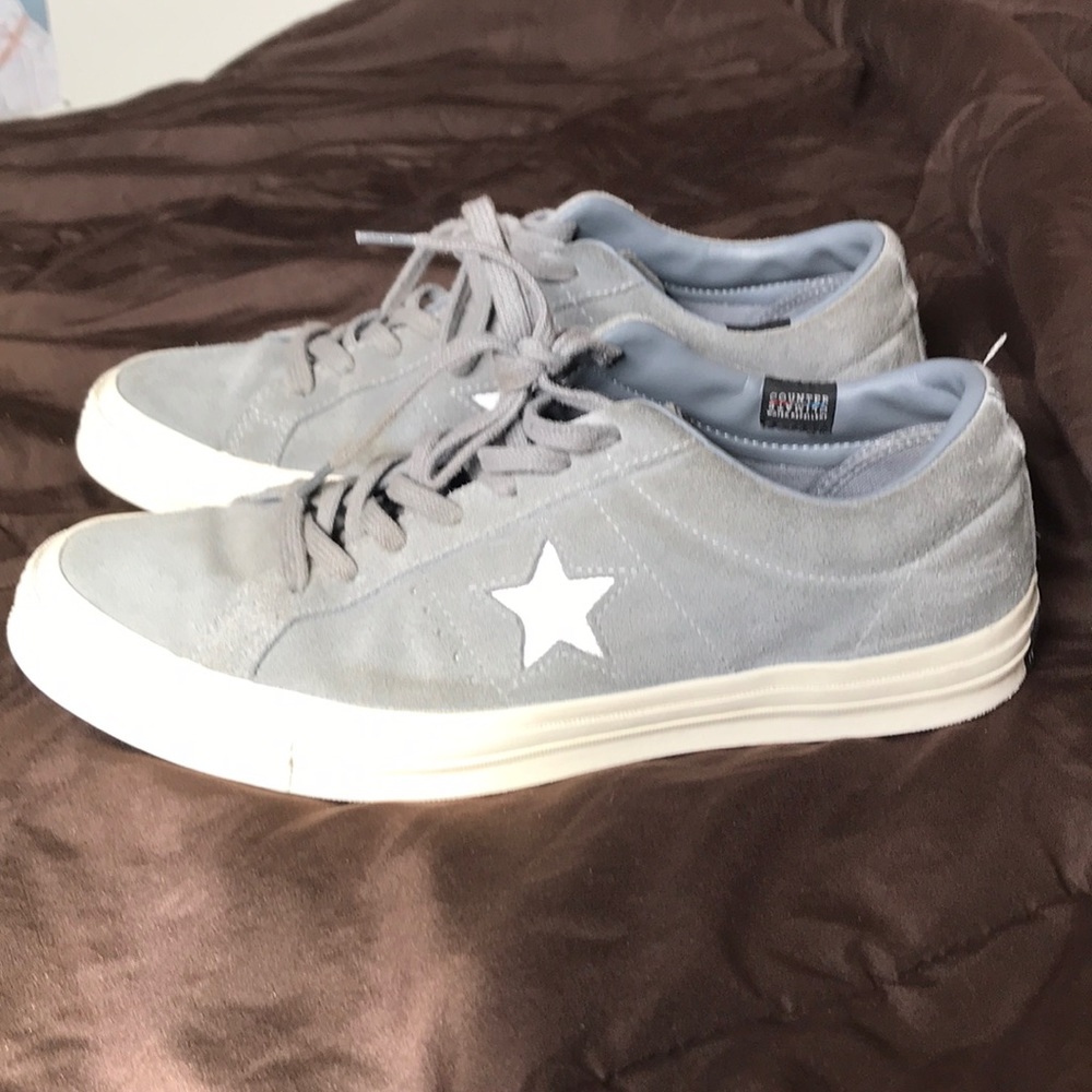 Converse One Star Size 10 Grey